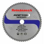 Rotabroach Циркулярен диск 355 mm (25.4) 66T (x2.4) за стомана Raptor (RAPB355FS)
