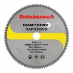 Rotabroach Циркулярен диск 355 mm (25.4) 120T (x2.4) за неръждаема стомана Raptor (RAPB355SS)