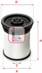 SOFIMA filtru combustibil SOFIMA S 1019 NE (S 1019 NE) - automobilus