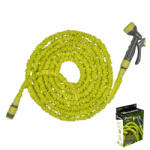  TRICK HOSE Kerti locsolótömlő hajlékony 5m - 15m + locsolópisztoly 7f 4bar zöld (1503133)