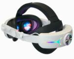 VORTEX VR Curea pentru cap Elite Strap cu baterie de 8000 mAh | pentru Meta Quest 3 (VVR.C2.STRAP.BATTERY.WHT.QUEST3.2024)