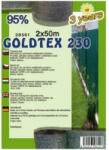  GOLDTEX230 Árnyékoló háló 2x50m zöld 95% (28561_-_230)