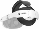 Vortex Virtual Reality VortexVR Comfort curea de cap (fără baterie) | pentru Meta Quest 3 / 3S (VVR.ELITE.STRAP.QUEST3.BLK.2023)