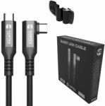 Vortex Virtual Reality VortexVR cablu USB-C cu fixator de 5m pentru Meta Link | pentru Meta Quest 3 / 3S / 2 (VVR.K5M3.CO.OQ2.USB.C.2022)