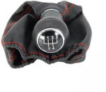 valtogomb_hu Seat váltógomb és váltószoknya piros varrással (35SE)