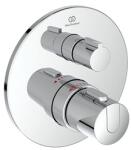 Ideal Standard Ceratherm T100 beépített termosztátos zuhany csaptelep színkészlet, 1 fogyasztó, króm (IS-A5813AA)