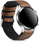 kwmobile Curea pentru Huawei Watch GT2 (46mm)/Watch GT (46mm), Kwmobile, Piele naturala, Maro, 55891.05 (55891.05)