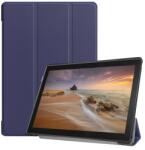 Gigapack Lenovo Tab E10 (TB-X104F) tok álló (Flip, oldalra nyíló, TRIFOLD asztali tartó funkció) sötétkék (GP-84330)