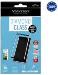 MyScreen TCL 408 diamond glass edge képernyővédő üveg (3d full cover, íves, karcálló, 0.33 mm, 9h) fekete (MD7699TG DEFG BLACK)