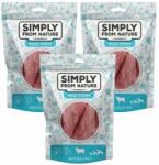 Simply from Nature Meat Strips Recompense caini, din carne de oaie si orez 3x80 g