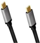 LogiLink Cablu de Date / Incarcare Logilink pentru Smartphone USB 3.2 Type-C (T) la USB 3.2 Type-C (T) Suporta pana la 20V/5A 100W Dublu Ecranat 1.5M Negru (CUA0106)