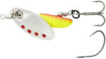 Savage Gear Rotativa Savage Gear Grub Spinners Nr. 0 2.2g SINKING Silver Red Yellow (SG.82454)