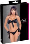 Cottelli Collection - bikini fazonú melltartó szett (fekete) (22140161111) - szexshop