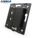 LIVOLO Modul Priza dubla cu 2 poli, Livolo VL-C7-C2A (VL-C7-C2A-12)
