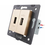 LIVOLO Modul priza dubla usb Livolo (VL-C7-2USB-13)