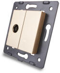 LIVOLO Modul Priza simpla TV, Livolo (VL-C7-1V-13)