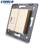 LIVOLO Modul Priza simpla telefon, RJ11, Livolo (VL-C7-1T-13)