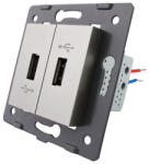 LIVOLO Modul priza dubla usb Livolo (VL-C7-2USB-15)