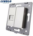 LIVOLO Modul Priza simpla telefon, RJ11, Livolo (VL-C7-1T-15)