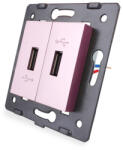 LIVOLO Modul priza dubla usb Livolo (VL-C7-2USB-17)
