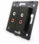 LIVOLO Modul Priza dubla audio, 2xRCA (VL-C7-2AD-12)