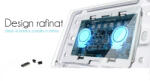 LIVOLO Modul Intrerupator dublu cu touch CAP SCARA Livolo standard italian (VL-C902S)