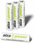AlzaPower Super Alkaline LR03 (AAA) 4 db öko dobozban (APW-BAAA04BX)
