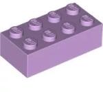 LEGO® 3001c154 - LEGO 2 x 4 kocka, levendula színű (3001c154)