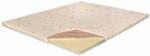 Ortopedicus Natural Gold Hand Memóriahab Topper - 6, 5cm - 100x190cm