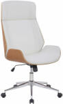 PAAL Varel modern irodai szék forgószék fehér-natúr 314575