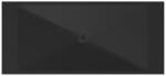 SAPHO GSI EXTRA FLAT zuhanytálca, ExtraGlaze, 200x90x2cm, matt fekete (46200926) (46200926)