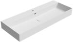 SAPHO GSI KUBE X kerámiamosdó, 120x47cm, matt fehér (9424109) (9424109)