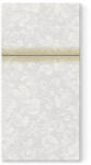 PAW - Evőeszköz zsebek AIRLAID 40x40cm Rococo White, 25 db/csomagolás