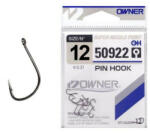 Owner Hooks Pin Hook 50922 16 Szakállas, Füles Feeder Horog 12db (50922-016)