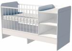  Lili Uno 3in1 baba kombi kiságy 120×60 cm ágyneműtartó nélkül - Fehér