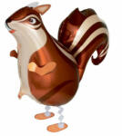 GoDan S. A Sétáló fólia lufi, mókus, 55*51 cm