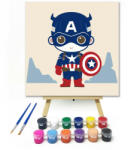  Bátor kis védő - gyerek számfestő készlet