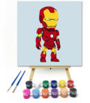  Vasember készenlétben - gyerek számfestő készlet