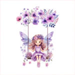 Takoy Prémium pamut NELA PANEL M Leni a lila tündér