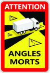  Sticker Indicator autocolant Angles Morts