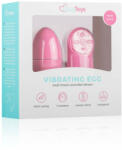 EasyToys - носимо вибриращо яйце с 7 режима и дистанционно управление (розово) - lovesexshop