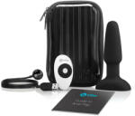 b-Vibe - въртящ се анален вибратор с перли, презареждаем (черен)