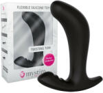 mystim Twisting Tom - електроанално дилдо (черно) - lovesexshop