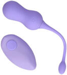 Shots Toys Loveline - вибриращи вагинални топчета с дистанционно - акумулаторни, лилави - lovesexshop