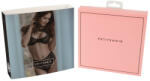 PETITENOIR Petite Noir Exclusive - черен раиран комплект сутиен - lovesexshop