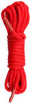 EasyToys Rope - въже за бондаж (10 м, червено)