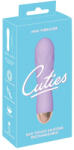 Cuties Mini - вибратор с акумулатор и водоустойчив, лилав, релефен