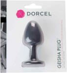 Dorcel Geisha Plug M - анален разширител с топчета (черен) - lovesexshop