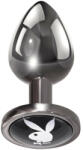 Playboy Tux - анален разширител - малък - сребрист - lovesexshop