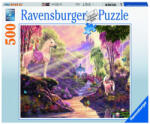 Ravensburger Jucarie Puzzle Ravensburger, Raul magic, 500 piese, Multicolor